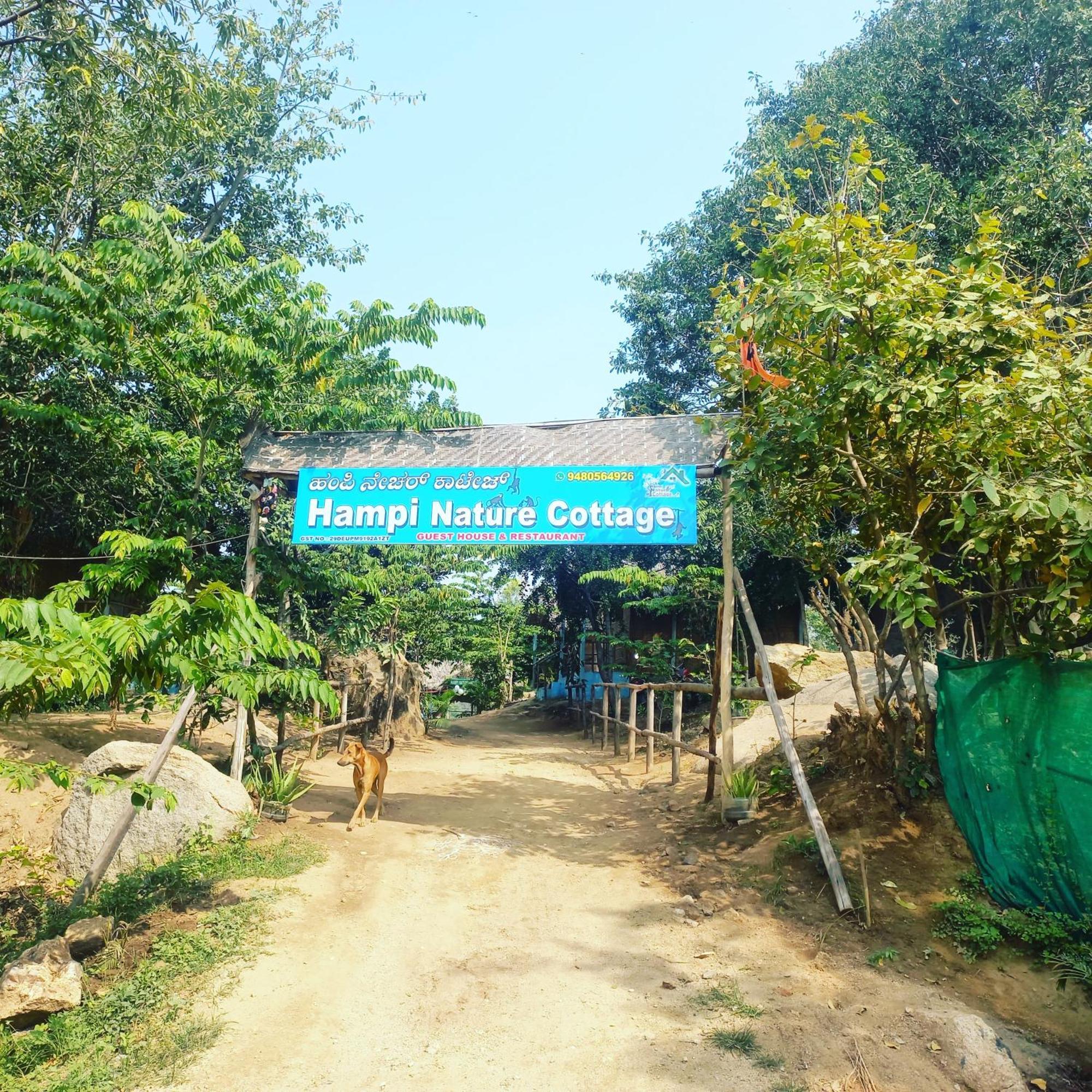 Hampi Nature Cottage Luaran gambar